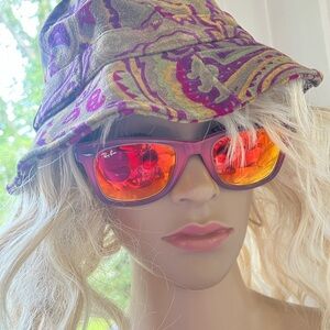 Ray Ban Wayfarers Orange Mirrored